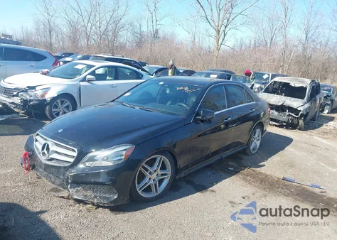 2014 Mercedes-Benz E 350 z USA, uszkodzony, nr VIN WDDHF5KB4EA921609